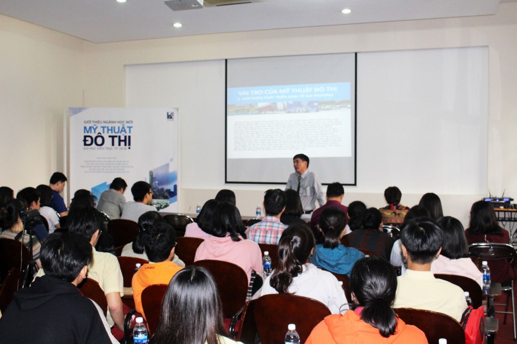 Hội thảo giới thiệu ngành Mỹ thuật đô thi – Khoa Mỹ thuật