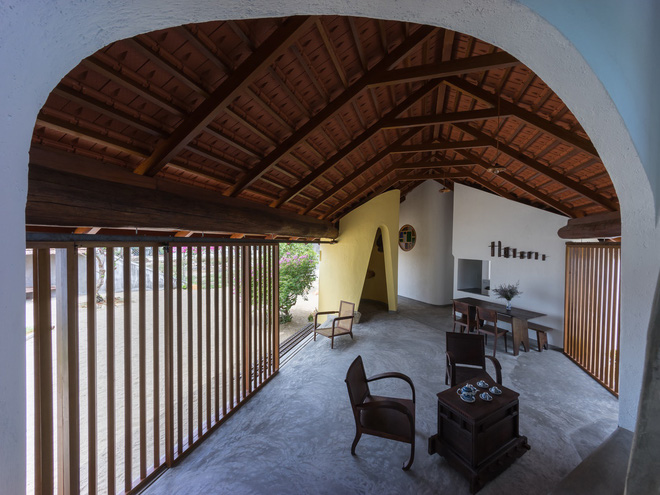 Ngôi nhà quê đẹp như tranh vẽ