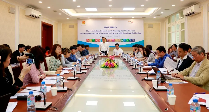 Bộ Xây dựng tham vấn Kế hoạch thực hiện Chương trình nghị sự 2030 vì sự phát triển bền vững