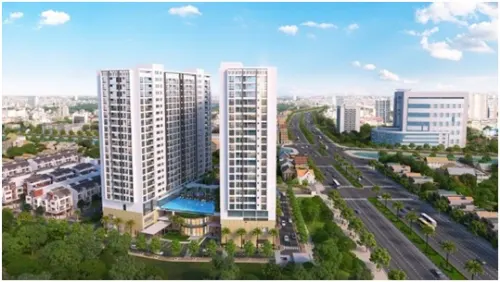 Green Pearl 378 Minh Khai thi công vượt tiến độ một tháng