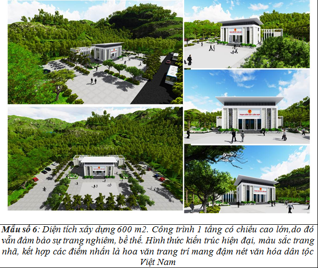 Thiết kế điển hình nhà kiểm soát liên hợp cửa khẩu biên giới đất liền Việt Nam
