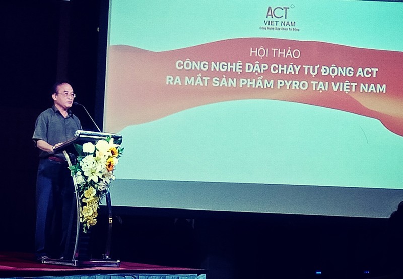 Thêm một công nghệ dập cháy tự động trên thị trường Việt Nam