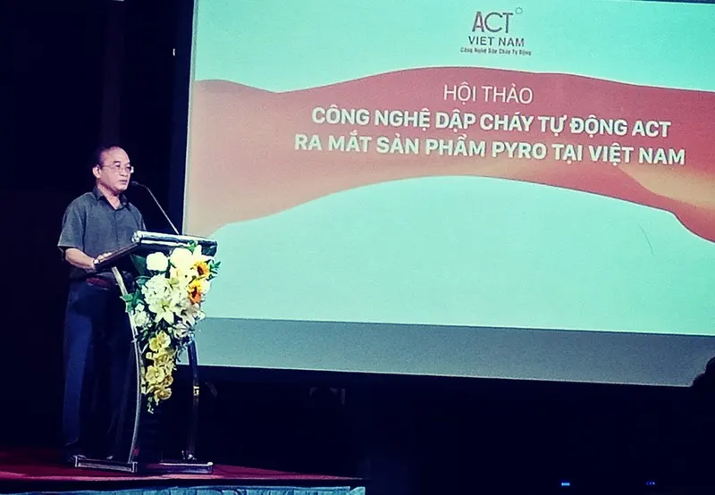 Thêm một công nghệ dập cháy tự động trên thị trường Việt Nam