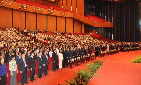 Tổng Bí thư Nguyễn Phú Trọng dự Lễ kỷ niệm 60 năm ngày truyền thống ngành Xây dựng Việt Nam