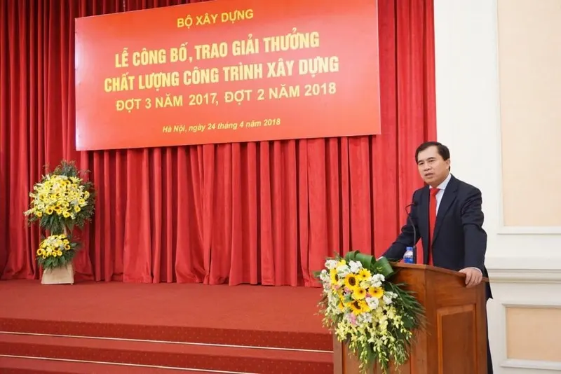 Trao Giải thưởng về chất lượng công trình xây dựng
