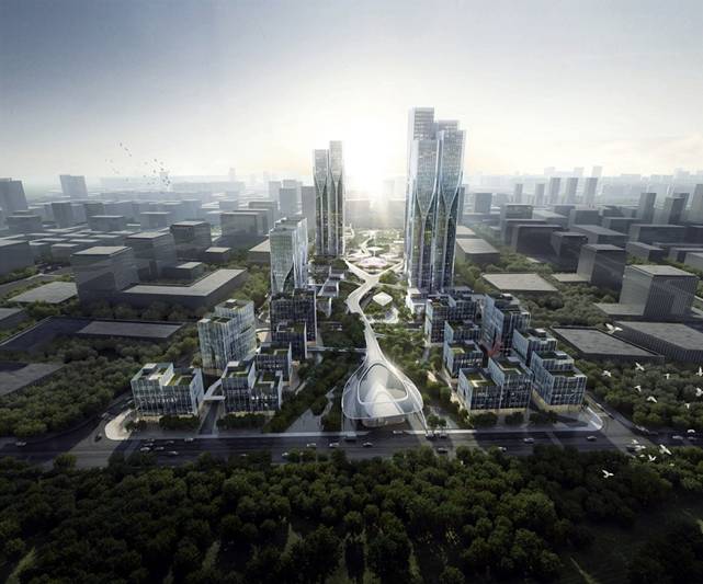 Dự án TP Vanke Tianfu Cloud lấy cảm hứng từ “Đám mây công nghệ”