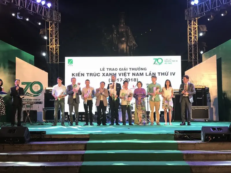 Trao giải thưởng Kiến trúc xanh Việt Nam lần thứ IV