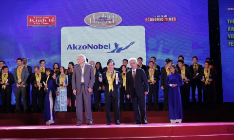 AkzoNobel Việt Nam 5 năm liên tiếp giành Giải thưởng Rồng vàng về thành tựu phát triển bền vững