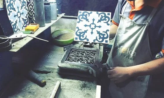 Gạch bông Eureka: Lưu giữ tinh hoa người Việt
