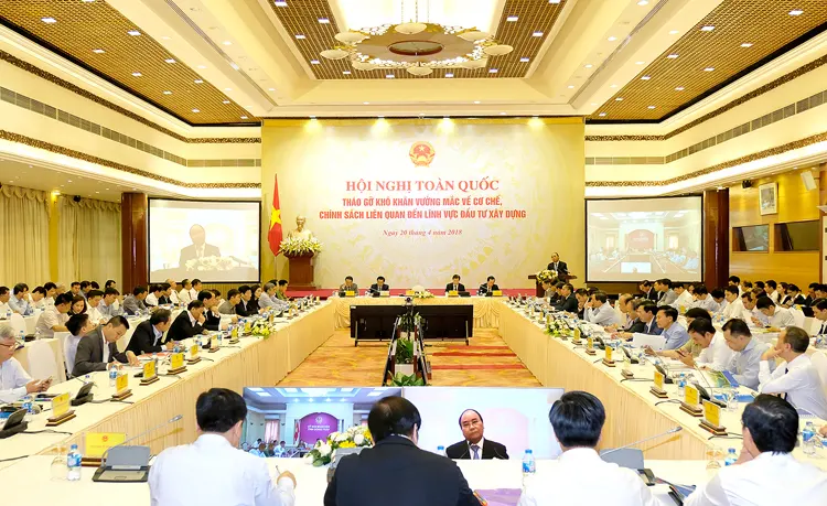 Khai mạc Hội nghị trực tuyến toàn quốc tháo gỡ khó khăn cho đầu tư xây dựng