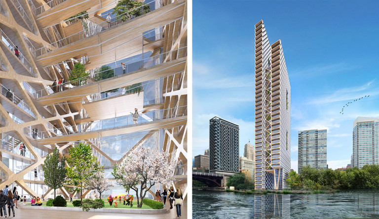 Sự trỗi dậy của các tòa nhà gỗ