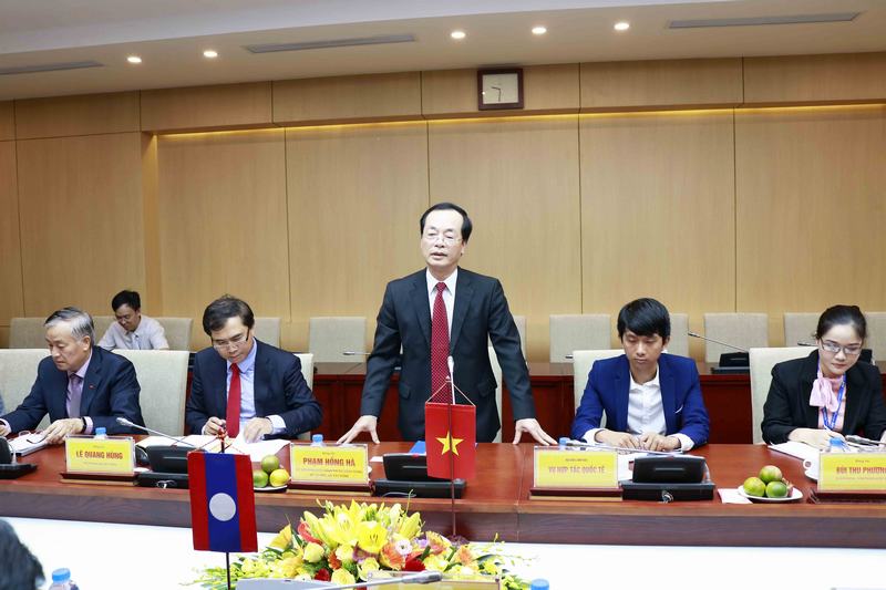 Đẩy nhanh tiến độ Dự án Nhà Quốc hội Lào