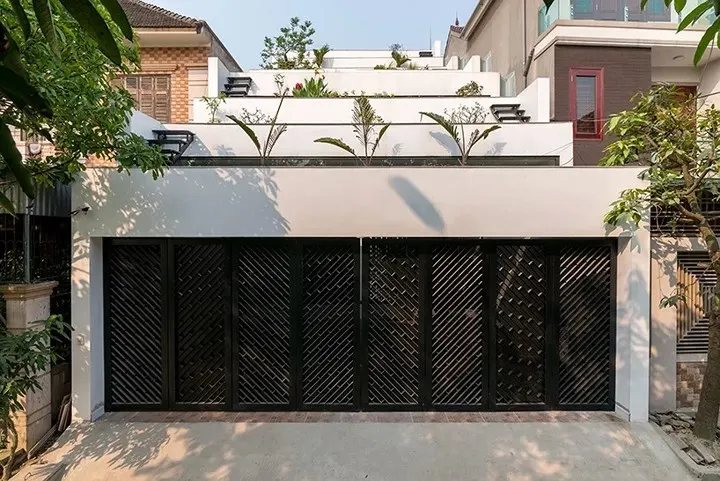 Nét độc đáo trong ngôi nhà có mái hình ruộng bậc thang