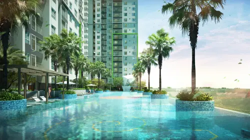 Bể bơi phong cách nghỉ dưỡng ở Seasons Avenue