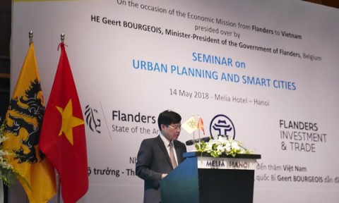 Bỉ chia sẻ kinh nghiệm quy hoạch đô thị và thành phố thông minh với Hà Nội