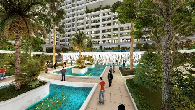 Sunshine Garden – khu vườn Âu trong lòng phố thị