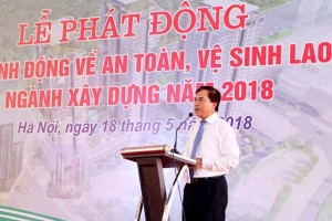 Ngành Xây dựng hưởng ứng Tháng hành động về ATVSLĐ năm 2018