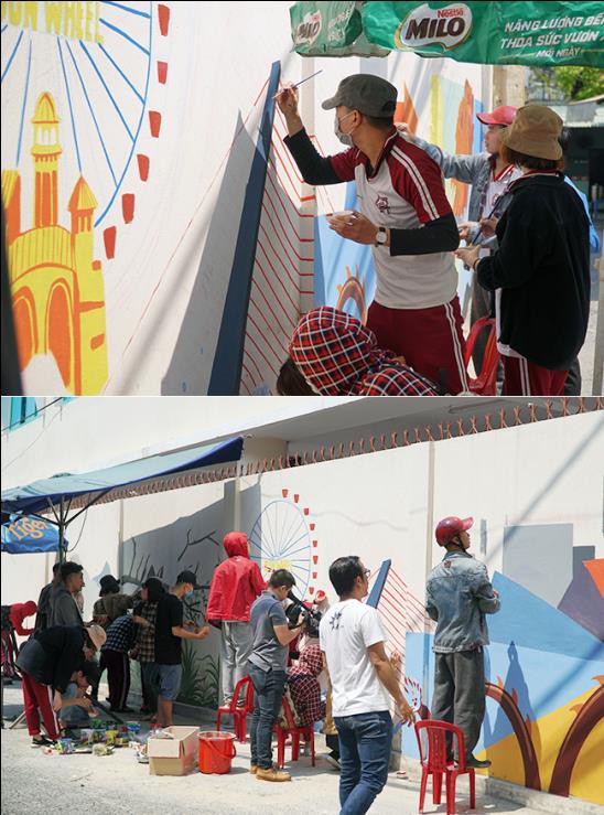 Con hẻm cũ và bàn tay của sinh viên Kiến trúc