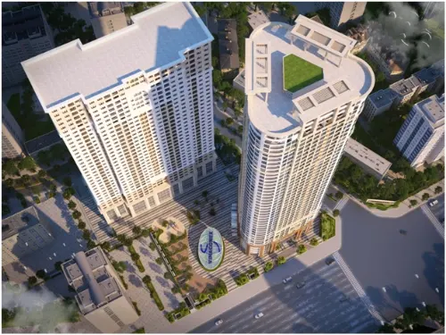 Căn hộ VC2 Golden Heart tầm nhìn panorama giá từ 22,8 triệu một m2