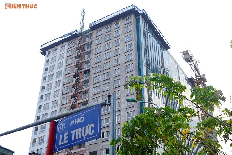 Hà Nội thông tin phương án phá dỡ dự án 8B Lê Trực