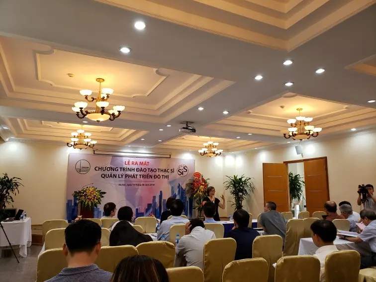 Lễ ra mắt chương trình Đào tạo Thạc sĩ Quản lý đô thị