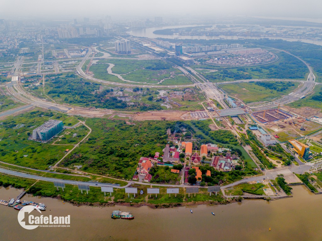 Thủ Thiêm đang thành hình với các siêu dự án