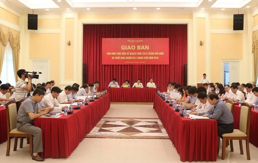 Bộ Xây dựng: Triển khai nhiều nhiệm vụ trọng tâm 6 tháng cuối năm