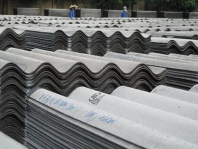 Bộ Tài chính đề nghị bỏ cơ chế khuyến khích phát triển vật liệu khác thay thế tấm lợp amiăng