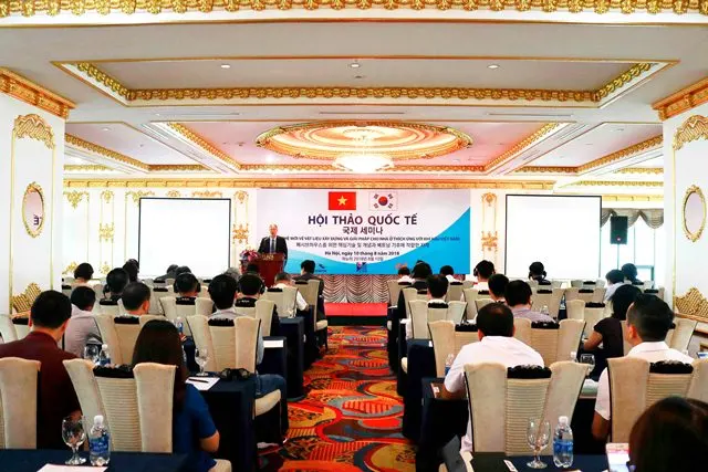 Hội thảo quốc tế Công nghệ mới về VLXD và giải pháp cho nhà ở thích ứng với khí hậu Việt Nam