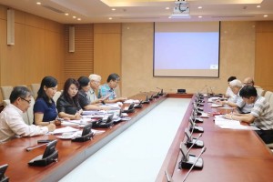 Nghiệm thu đề tài “Nghiên cứu giải pháp tổng hợp để kiểm soát ô nhiễm nguồn nước hồ chứa nhằm mục đích cấp nước an toàn cho đô thị và khu dân cư”