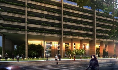 FLC Green Apartment: Không gian xanh giữa lòng phố thị