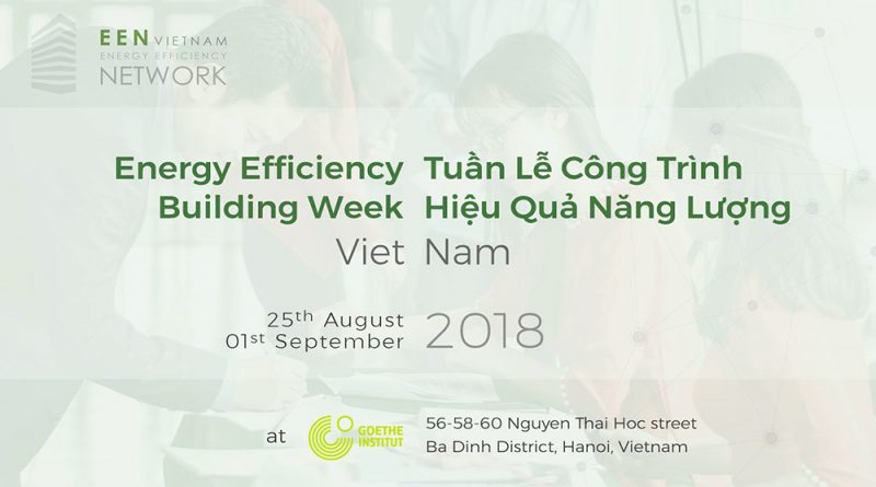 Tuần lễ công trình hiệu quả năng lượng Việt Nam 2018