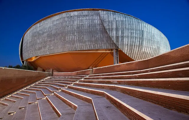 Công trình Auditorium Parco della Musica.