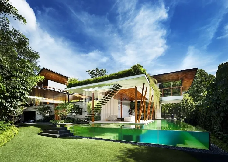 Biệt thự Singapore đẹp như tiên cảnh