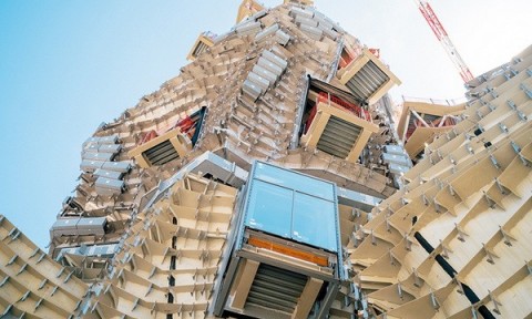 Tòa tháp ngọn núi độc đáo ở miền Nam nước Pháp của Frank Gehry