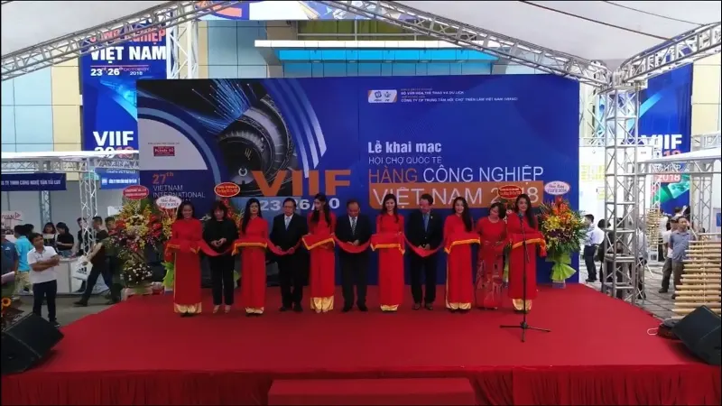 Hơn 250 doanh nghiệp tham dự hội chợ quốc tế hàng công nghiệp Việt Nam 2018