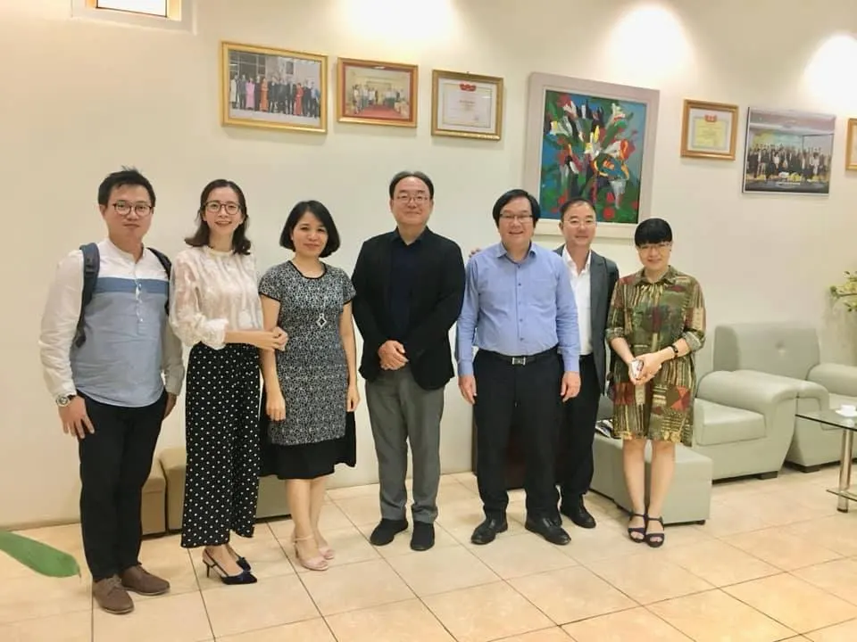 Lãnh đạo Viện Kiến trúc Quốc gia làm việc với Công ty Samoo (Hàn Quốc)