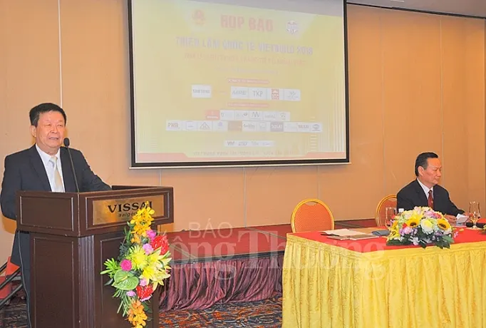 TS. Nguyễn Quang Cung, Phó Trưởng Ban tổ chức giới thiệu về Triển lãm Vietbuild TP Hồ Chí Minh 2018 - Lần thứ 3