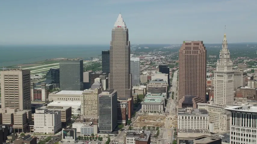 Tòa nhà Key Tower do Pelli thiết kế ở Ohio