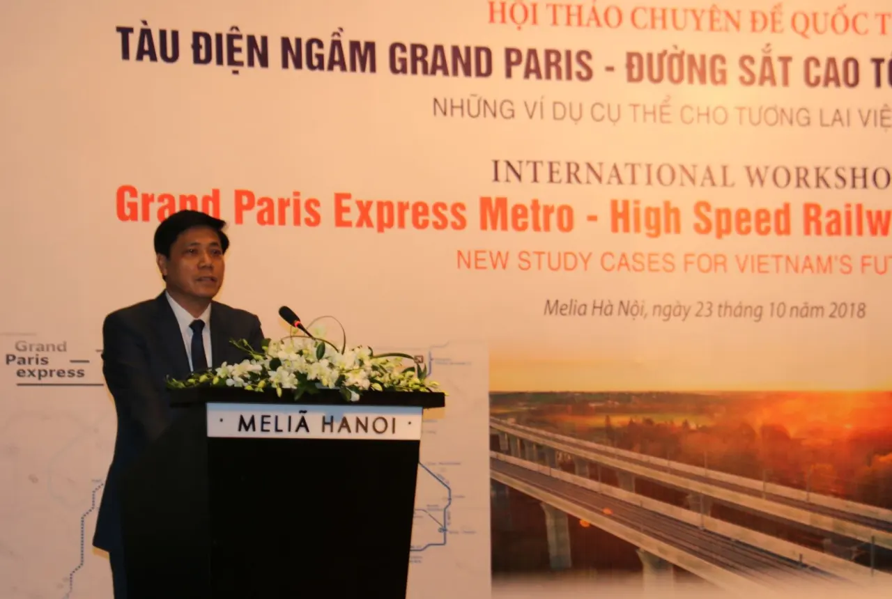 Hội thảo quốc tế Tàu điện ngầm Grand Paris – Đường sắt cao tốc – Đô thị thông minh