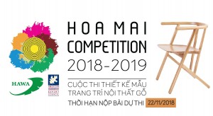 Phát động Giải Hoa Mai 2018-2019 – cuộc thi thiết kế mẫu hàng nội ngoại thất gỗ
