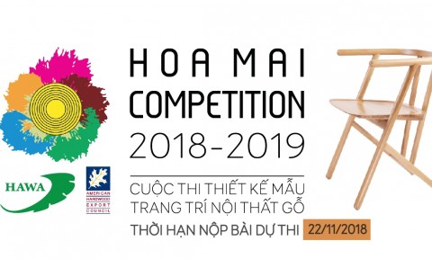 Phát động Giải Hoa Mai 2018-2019 – cuộc thi thiết kế mẫu hàng nội ngoại thất gỗ