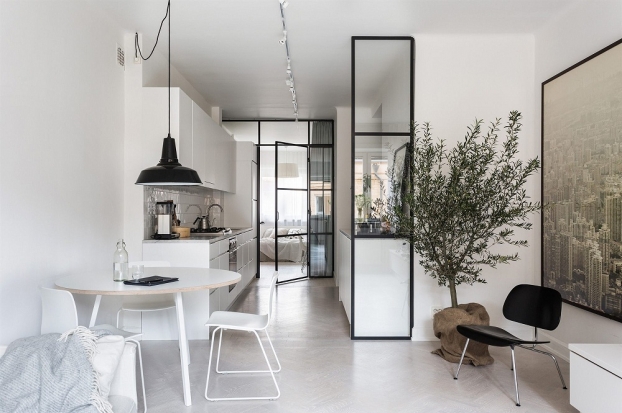 Căn hộ 25m2 nhỏ nhưng có võ của cặp vợ chồng trẻ