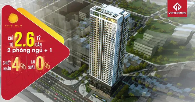 Dân trí  ›   Kinh doanh  ›   Nhà đất  ›   Thứ Năm, 25/10/2018 - 09:35 The Sun – Những tiêu chuẩn “vàng” của một dự án đẳng cấp Chia sẻ   Dân trí Ngoài việc đáp ứng những tiêu chuẩn của một không gian sống thượng lưu, căn hộ cao cấp The Sun còn mang tới cho chủ nhân vị thế đẳng cấp với hàng loạt các tiêu chuẩn vàng dành cho căn hộ hạng sang mà hiếm dự án nào có được. The Sun sở hữu vị trí vàng tại khu vực có tiện ích hoàn mĩ Tọa lạc ở vị trí số 03 Mễ Trì, dự án The Sun sở hữu vị trí đắt giá, ngay trục giao thông trọng yếu của Thủ đô Hà Nội trên mặt đường Mễ Trì, đối diện với KĐT The Manor, TTTM The Garden, và sát với Keangnam. Bên cạnh đó, không ai có thể phủ nhận sức hút của một dự án nằm sát quốc lộ 32 và đường vành đai 3 bởi nhanh chóng kết nối với sân bay Nội Bài, trung tâm thành phố hay các quận huyện, tỉnh thành lân cận. Đây là một trong những yếu tố tăng cơ hội đầu tư và thanh khoản cao của dự án. Môi trường sống khu vực phía tây Hà Nội được đánh giá là đáng sống nhất do hệ thống tiện ích cao cấp đều hội tụ tại đây như: bệnh viện lớn, trường điểm quốc gia và các trung tâm văn hóa, xã hội của Thủ đô. Trong bán kính 2km là hệ thống các trường học, bệnh viện, TTTM danh tiếng như: Trường tiểu học Lomonoxop, Trường chuyên Amsterdam, Trường liên cấp quốc tế Marie Curie, Đại học Quốc Gia HN, Đại học Thương Mại, TTTM IPH Shopping Center, TTTM The Garden, TTTM The Manor, Khách sạn Mariott, Keangnam Landmark 72, Bệnh viện 198,… Đặc biệt, dự án bãi đỗ xe ngầm phía dưới khuôn viên, công viên cây xanh thuộc địa phận khu đô thị Mễ Trì Hạ nằm sát vách dự án The Sun cũng đang khẩn trương xây dựng. Chỉ còn tròn 1 tuần nữa The Sun sẽ cất nóc dự án. Chỉ còn tròn 1 tuần nữa The Sun sẽ cất nóc dự án. Chung cư The Sun còn quy tụ đầy đủ các tiện ích cho cuộc sống hiện đại như: 3 tầng hầm để xe, trung tâm thương mại, GYM, Bể bơi, Spa, Xông hơi….cùng với hệ thống cảnh quan sân vườn. Chỉ còn tròn 1 tuần nữa dự án sẽ cất nóc và quý cư dân có thể nhận bàn giao trước Tết, đây là điểm cộng lớn cho dự án đối với sự lựa chọn của khách hàng. Căn hộ Dual key – The Sun đa dạng giải pháp đầu tư sinh lời Sở hữu vị trí đắt giá và hệ thống tiện ích hoàn mĩ trong khu vực được quy hoạch hoàn thiện, The Sun đang là sự lựa chọn thông thái cho các gia đình muốn ở và đầu tư. Tuy nhiên 1 căn hộ đạt được tiêu chuẩn vàng không chỉ riêng vì có vị trí hấp dẫn và tiện ích đầy đủ, mà nó còn quy tụ cả những tiêu chuẩn Ưu Việt khác, trước hết là thiết kế tối ưu mang lại khả năng sinh lời cao. Căn hộ The Sun được thiết kế đa dạng về diện tích từ 74,18m2 – 115,61m2, bố trí hợp lý 2 – 3 phòng ngủ. 100% căn hộ đều thiết kế vuông vắn, tất cả các phòng đều bố trí cửa sổ để tận dụng hết tất cả các nguồn ánh sáng tự nhiên. Thêm vào đó, The Sun còn có lối thiết kế Dual Key 2 trong 1 với 2 cửa ra vào cùng 1 căn hộ. Loại hình căn hộ mới mẻ này cũng mang đến một phong cách sống hiện đại như những khu đô thị năng động trên thế giới. Cùng với đó Dual Key mang lại nhiều mục đích: Sinh sống, tự kinh doanh hoặc cho thuê. Lối thiết kế Dual Key 2 chìa khóa là sự lựa chọn tối ưu vừa để ở và đầu tư. Lối thiết kế Dual Key 2 chìa khóa là sự lựa chọn tối ưu vừa để ở và đầu tư. Giảm thiểu thời gian đi lại, thêm thời gian cho cuộc sống riêng và tối ưu hiệu quả công việc là nhu cầu tất yếu của đa phần lớp trẻ hiện đại và năng động. Do đó, loại hình căn hộ - văn phòng lại càng trở thành vấn đề bức thiết hơn bao giờ hết nhất là đối với các doanh nghiệp trẻ, doanh nghiệp nhỏ và các công ty gia đình. Và với căn hộ hai chìa khóa The Sun, chủ căn hộ có thêm một lựa chọn mới, đó là mở văn phòng, tự phát triển công việc kinh doanh ngay tại nhà. Dung hòa không gian sống trong gia đình nhiều thế hệ, xóa bỏ bất tiện do khoảng cách tuổi tác, căn hộ 2 chìa khóa Dual key – The Sun mang tới không gian rộng mở và riêng tư. Cũng với mô hình 2 chìa khóa, chủ nhân vừa có thể ở vừa có thể cho thuê và tách biệt như 2 gia đình trong 1 căn hộ bởi lối thiết kế 2 cửa thông minh. Đây là một trong những xu thế được rất nhiều nhà đầu tư quan tâm, và đang trở thành trào lưu trong giới đầu tư BĐS. Nằm tại khu vực tập trung đông cư dân Hàn Quốc, Nhật Bản, các căn hộ 2 chìa khóa The Sun đang là sự lựa chọn khá phù hợp đối với các doanh nhân hoặc gia đình ngoại quốc sẵn sàng trả giá cao để thuê một căn hộ ưng ý, phục vụ cho sinh sống và làm việc ở khu vực phía Tây. Nhất là khi căn hộ The Sun nằm ngay vị trí trung tâm của thủ đô, nơi tập trung đông đảo các cơ quan hành chính sự nghiệp, trường học, khu văn phòng… Với mức giá cho thuê khu vực này đang dao động từ 15-25 triệu/căn hộ 2-3 phòng ngủ. The Sun đang có chính sách ưu đãi hấp dẫn trong dịp cất nóc. The Sun đang có chính sách ưu đãi hấp dẫn trong dịp cất nóc