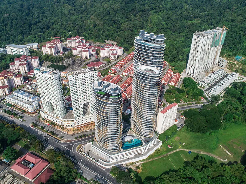 Khám phá cặp tòa tháp Sinuous độc đáo ở Malaysia
