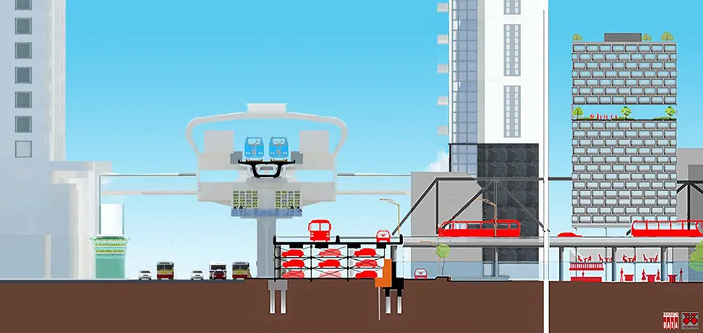 Ga C9 tuyến đường sắt đô thị số 2 đặt cạnh Hồ Gươm: Chọn giải pháp nào?