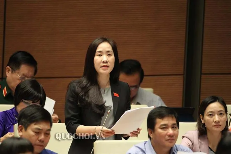 Đại biểu Đoàn Thị Thanh Mai. Ảnh: Quochoi.vn