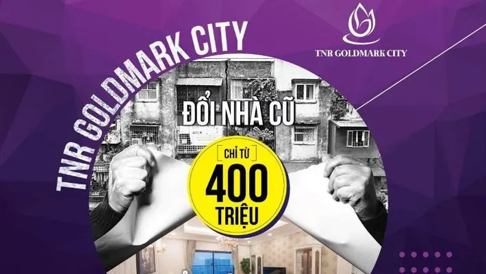 Sở hữu căn hộ The Goldmark City với ngân sách 400 triệu đồng