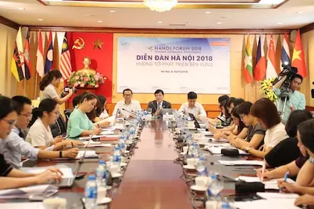 Diễn đàn Hà Nội 2018 – Hội tụ chất xám bàn về phát triển bền vững
