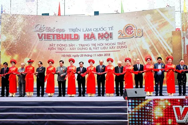 Khai mạc Triển lãm VIETBUILD Hà Nội lần thứ ba năm 2018 tại Hà Nội